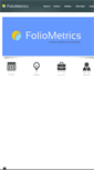 Mobile Screenshot of foliometrics.co.uk